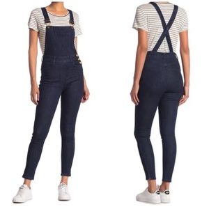 WeWoreWhat High Rise Skinny Overalls